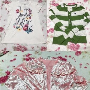 SOLD Abercrombie Sweater Wonder Nation Jacket Tee